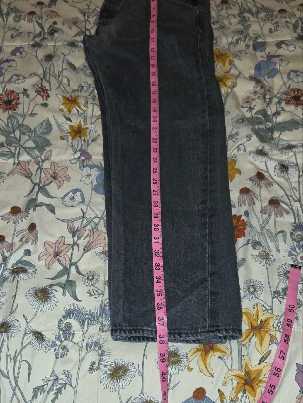 Men's Washed Black Levi's 501